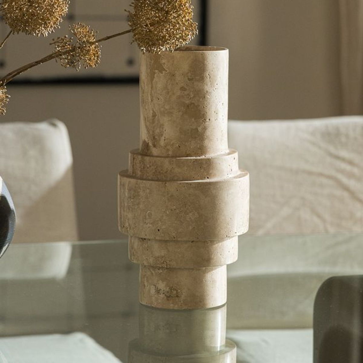 FORASTERO - Totem Decorativo Drama L Forastero Beige