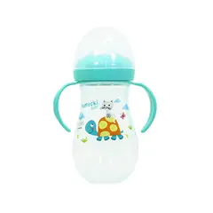 PUMUCKI - Mamadera Premium Boca Ancha Verde