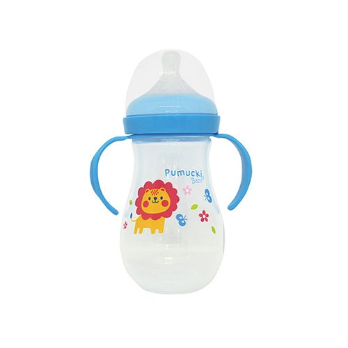 Mamadera Premium Boca Ancha Celeste