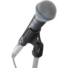 SHURE - Micrófono Dinámico Vocal Supercardioide Beta 58A- Gris