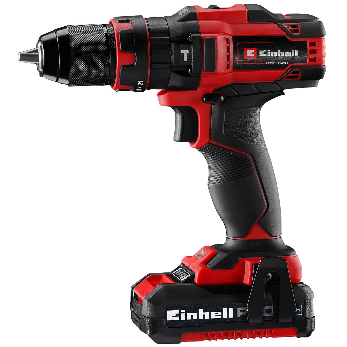 EINHELL - TALADRO PERCUTOR INALAMBRICO 18/40 +  MALETA 64 ACC + ESMERIL INALAM + BATERIA (4.0 Y 2.0 AH) + 2 CARGADOR + 3 DISCOS