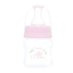 PUMUCKI - Mamadera Recién Nacido 60ml Rosado
