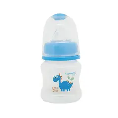 PUMUCKI - Mamadera Recién Nacido 60ml Celeste