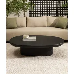 FORASTERO - Mesa de Centro Rufine Negro