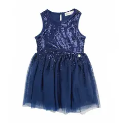 BUBBLE GUMMERS - Vestido Niña Bubblegummers Antonella Azul
