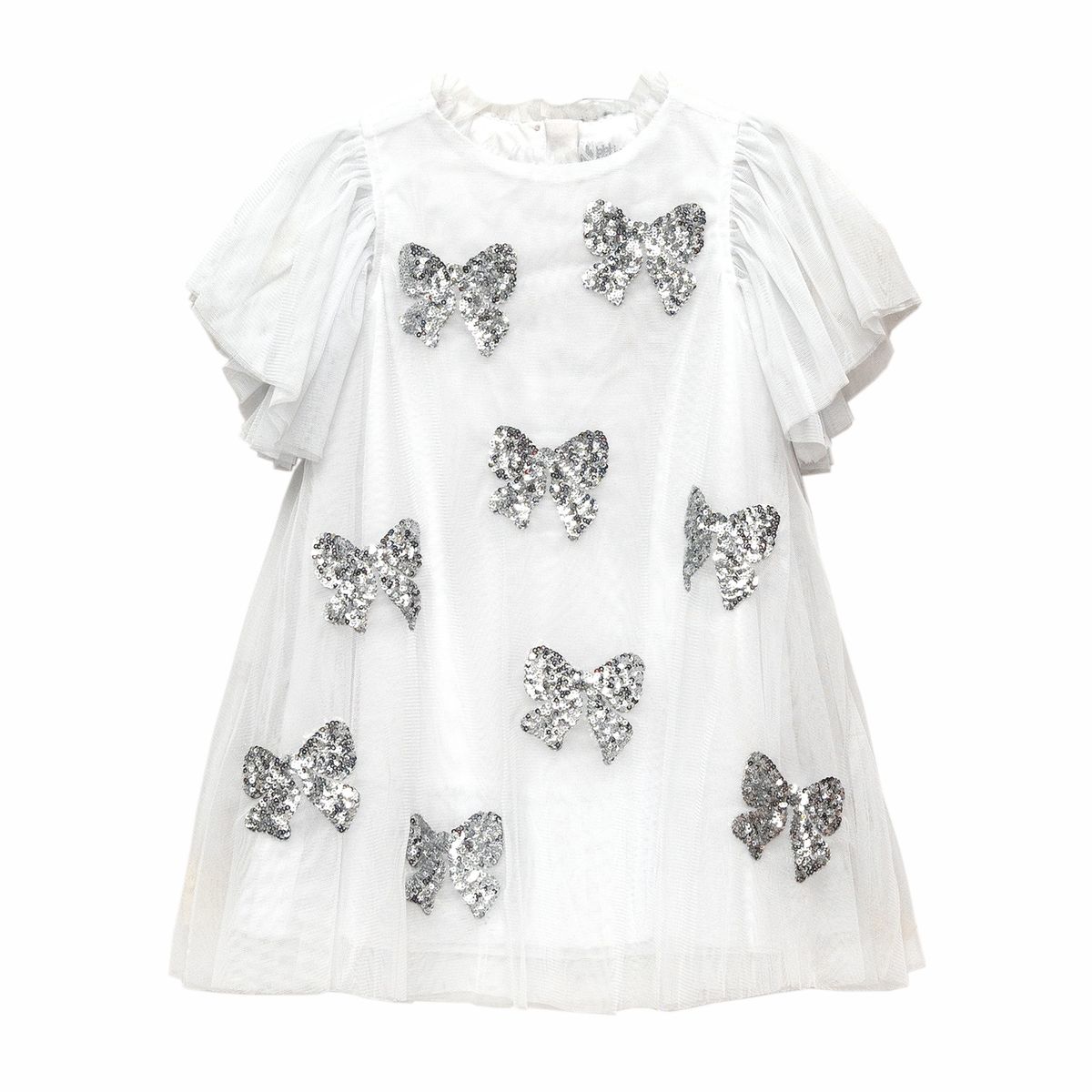BUBBLE GUMMERS - Vestido Niña Bubblegummers Gloria Blanco