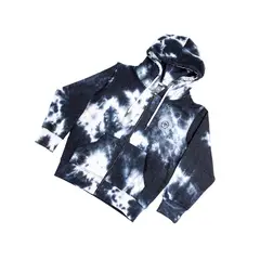 SPITFIRE - Polerón Con Cierre Y Capucha Para Niños Tie Dye Azul