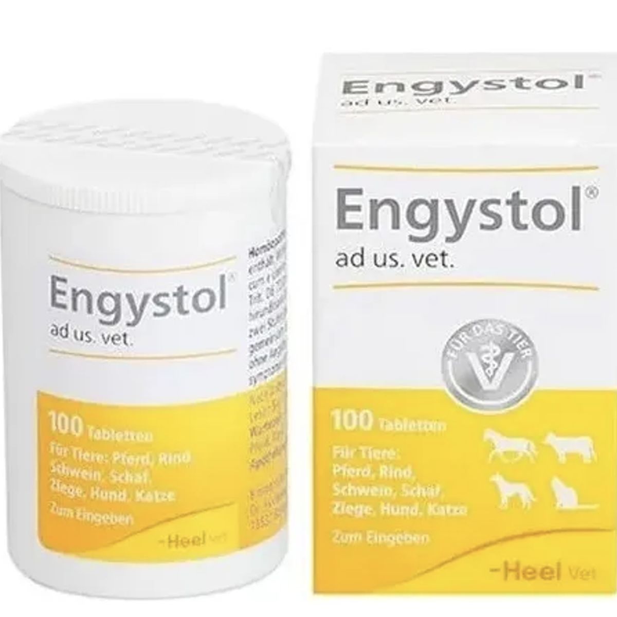 GENERICO - Engystol Heel 100 Tabletas Perros Gatos Caballo Cerdo