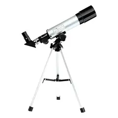 GENERICO - Telescopio Astronómico Infantil F36050 Monocular 90x Gris