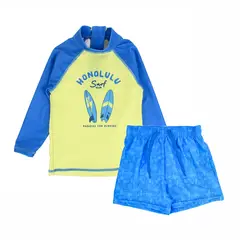 BUBBLE GUMMERS - Traje de Baño Niño Bubblegummers Reim Verde