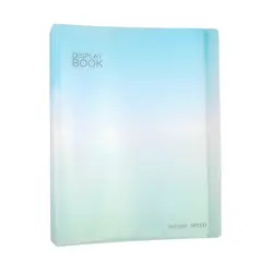 GENERICO - Carpeta Archivadora A4 Con 40 Fundas Transparentes