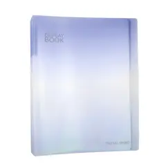 GENERICO - Carpeta Archivadora A4 Con 40 Fundas Transparentes