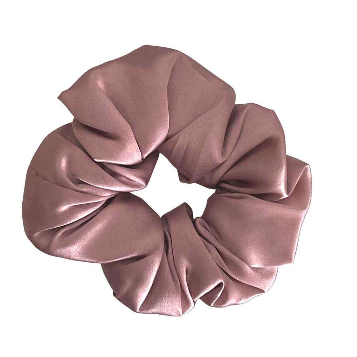 KARMAS - Scrunchie Midi Seda Mulberry Palo Rosa