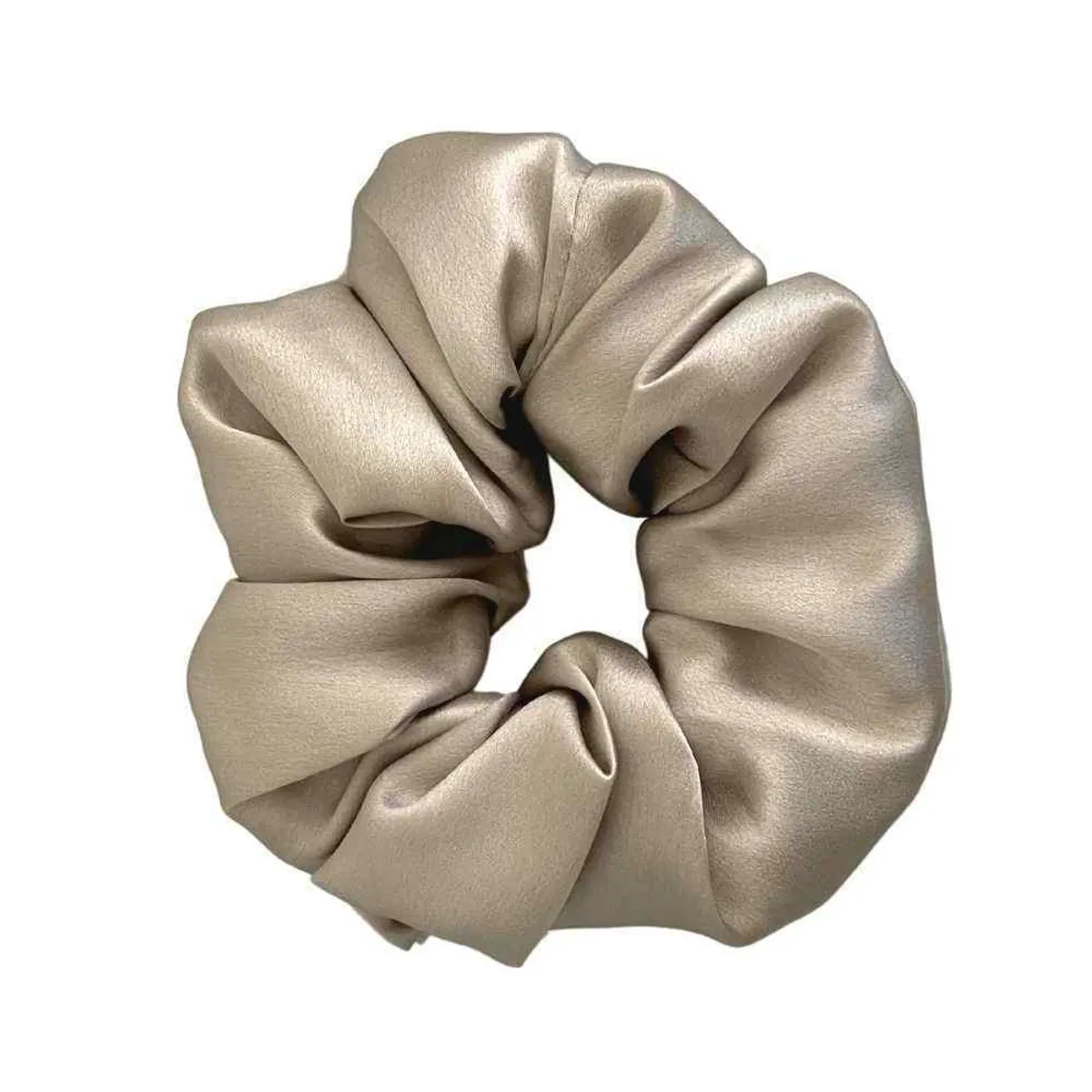 KARMAS - Scrunchie Midi Seda Mulberry Gris