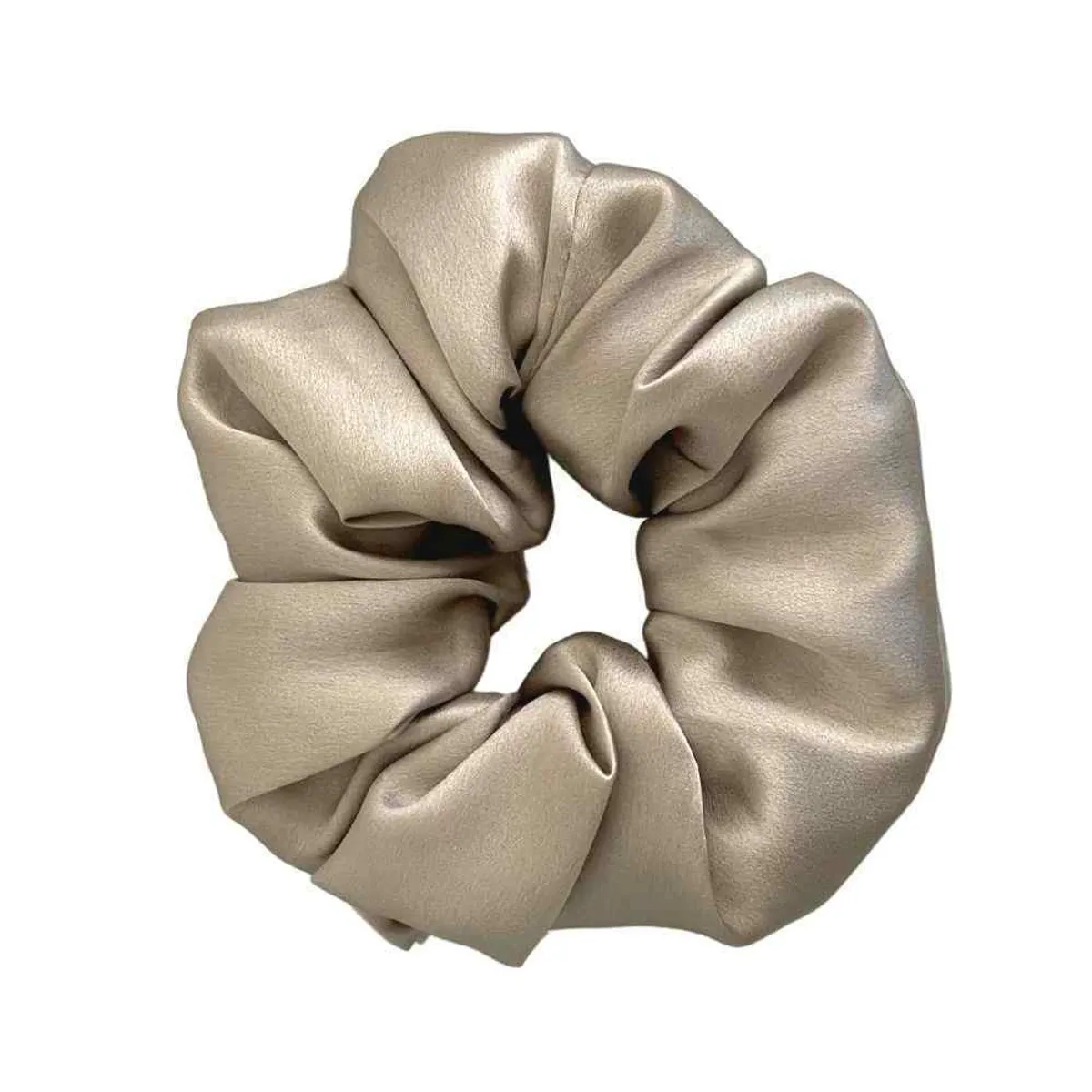 KARMAS - Scrunchie Midi Seda Mulberry Gris