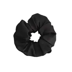 KARMAS - Scrunchie Midi Seda Mulberry Negro