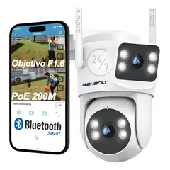 GENERICO - Genbolt Cámara de Vigilancia Exterior Wifi 247 Inalambrica