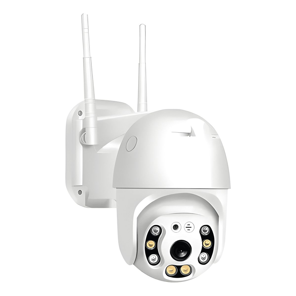 GENERICO - Cámara para Seguridad 360 Ip Panorámica para Blanco