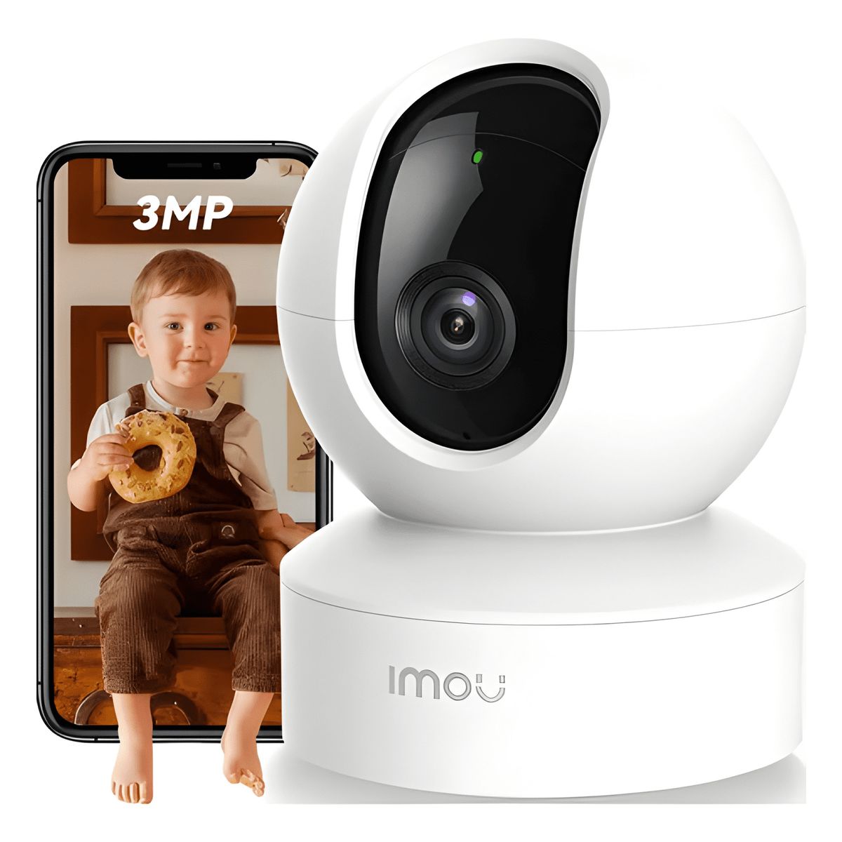 GENERICO - Imou Cámara de Seguridad Dk2 3mp Ip Wifi 360°interior Max