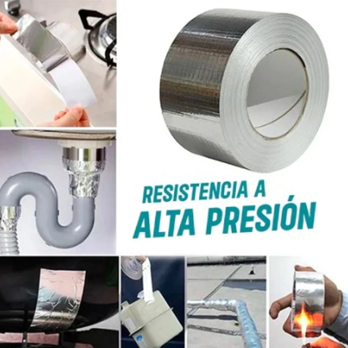 GENERICO - Cinta Sellador Adhesivo Techo Gotera Impermeable 5 Metros