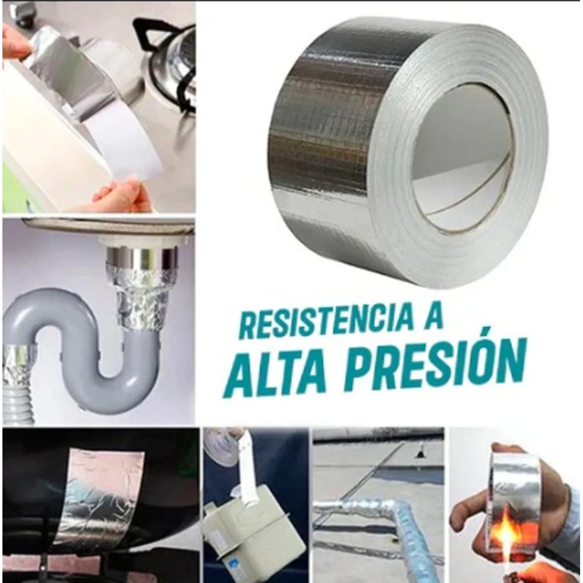 GENERICO - Cinta Sellador Adhesivo Techo Gotera Impermeable 5 Metros