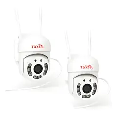 GENERICO - Pack X2 Camara de Seguridad Ip Wifi Exterior 1080p Hd
