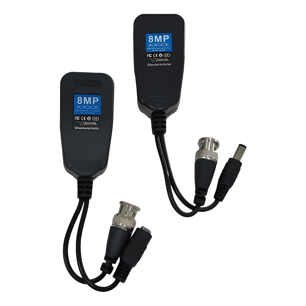 GENERICO - Balun de Vídeo Rj45 Hd-cvi tvi Ahd, para Cctv Foston
