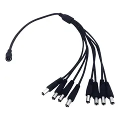 GENERICO - Splitter Pulpo Alimentación 1x8 Cctv Camaras