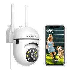 GENERICO - Camaras de Seguridad Anberx K1 Wifi 4MP ,camara Espia Audio