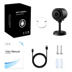 GENERICO - Mini Cámara Espía con Sensor Wifi de Monitoreo Gran Angular