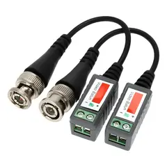 GENERICO - Par Video Balun Pasivo con Cable 720p 1080p Hdcvi Ahd Hdtvi