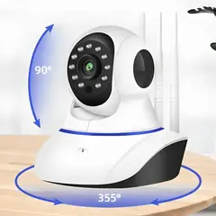 GENERICO - Camara Ip Wifi 360 Hd1080 de Seguridad Vision Inalamabrica