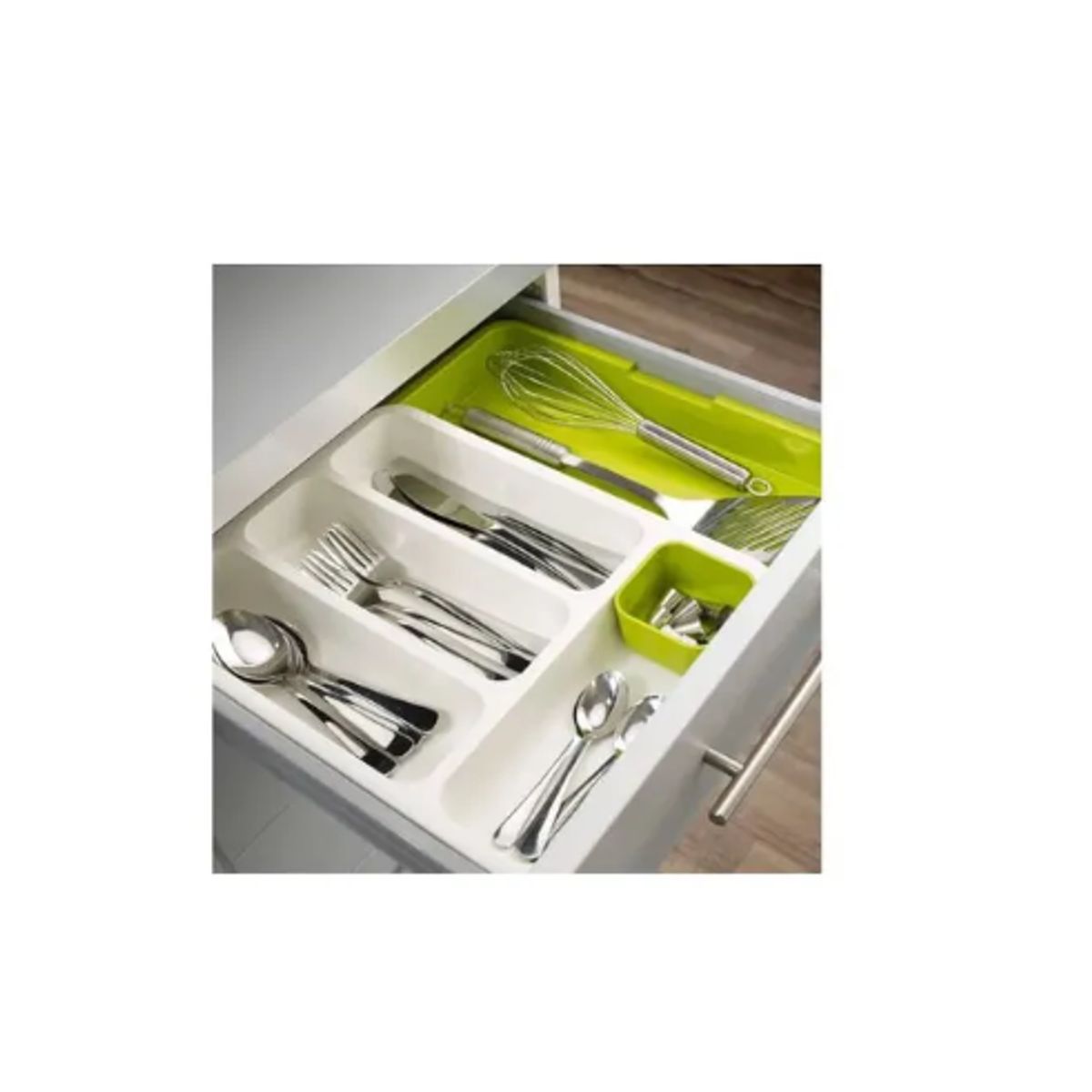 GENERICO - Organizador De Cubiertos Extensible Ajustable Cajones