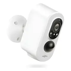 GENERICO - Cámara Wifi Inteligente Impermeable Tuya 3.0 Mp Recargable