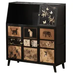 IDEEHOUSE - Aparador Cocina Mueble Aparador Buffet 66x32x100cm