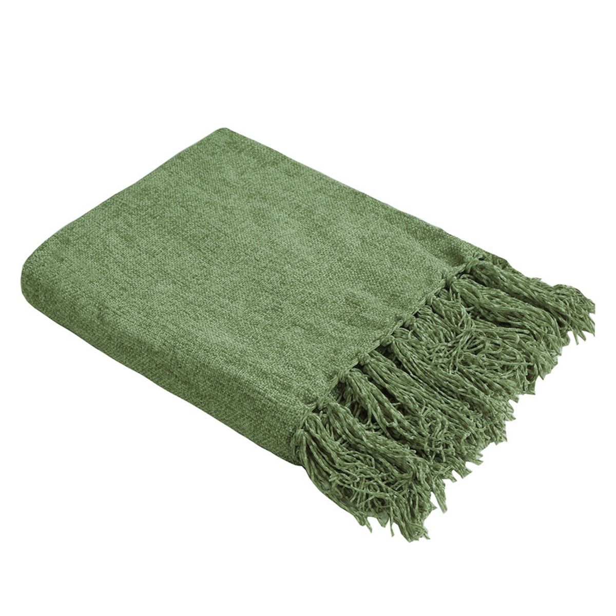 ANDES - MANTA ANDES LISA 125X150 VERDE