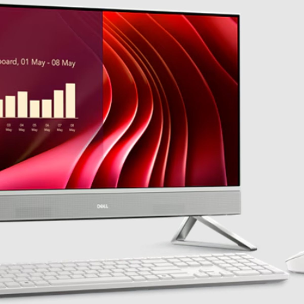 DELL - Dell 24" All-in-One Desktop Intel Core 7 150U 16GB RAM Memory 512GB FHD Touch  Screen Windows 11
