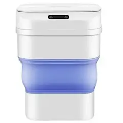 GENERICO - Basurero Con Sensor Papelero Baño Automático Inteligente Azul