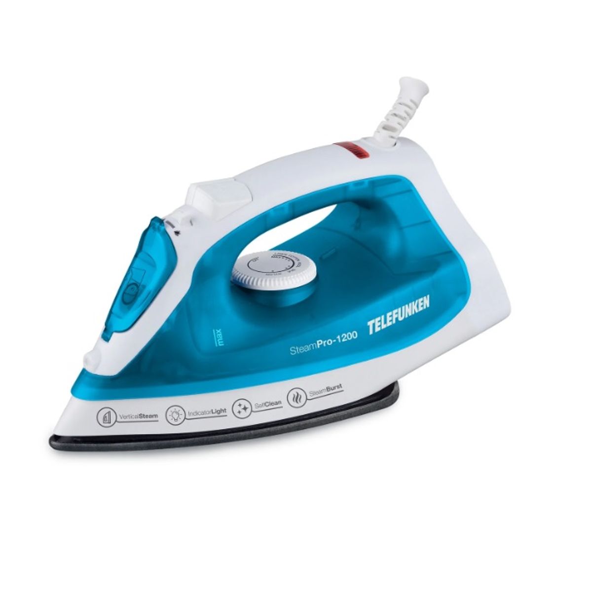 TELEFUNKEN - Plancha De Ropa A Vapor Telefunken SteamPro-1200