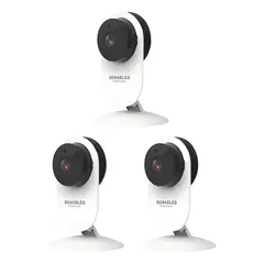 GENERICO - Pack 3 Cámaras de Seguridad Hd Wifi Google Home Alexa Tuya