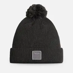 LIPPI - Gorro Unisex Fly Line Pom Blend-Pro Beanie Grafito