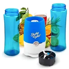 GENERICO - Juguera Batidora Licuadora Personal Portátil 2 vasos