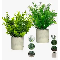 GENERICO - Pack 2 Plantas Artificiales