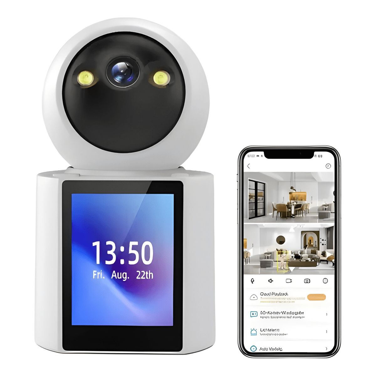 GENERICO - Cámaras de Seguridad Wifi Videollamada 1080p