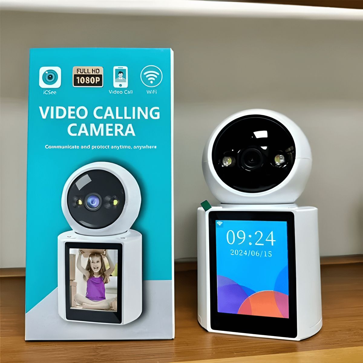 GENERICO - Cámaras de Seguridad Wifi Videollamada 1080p
