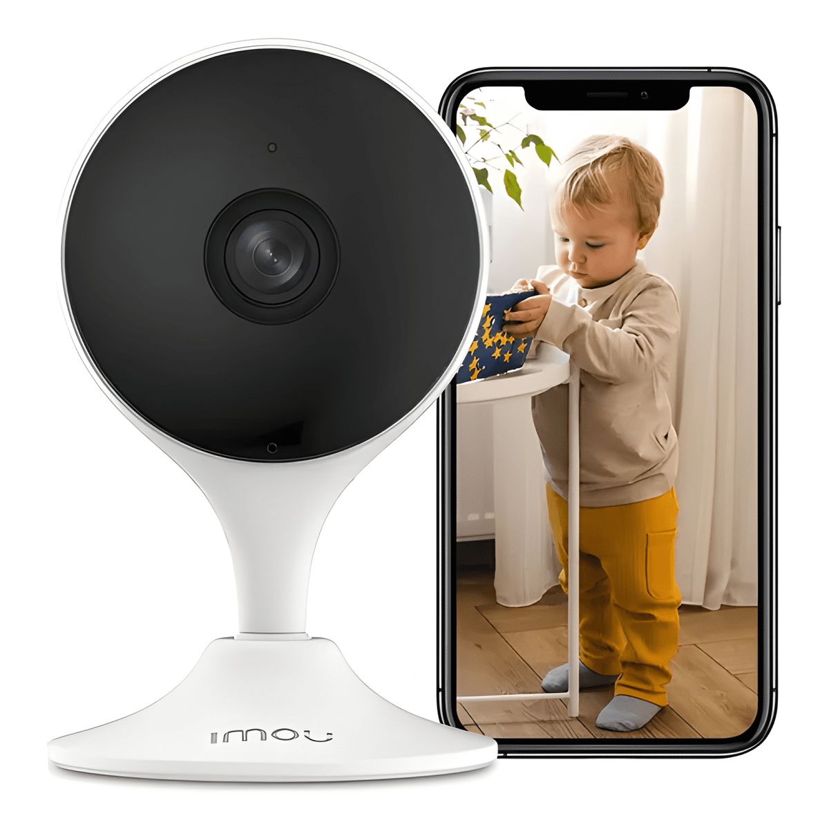 GENERICO - Camara Ip Imou Cue 2 2mp 2.8mm Audio Alarma Sirena Ai Ir10