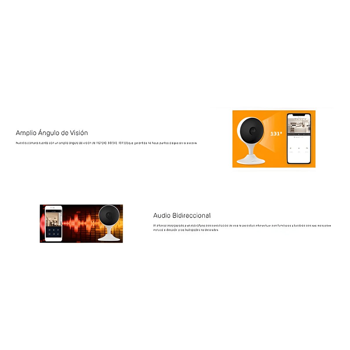 GENERICO - Camara Ip Imou Cue 2 2mp 2.8mm Audio Alarma Sirena Ai Ir10