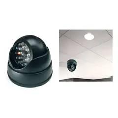 GENERICO - X4 Camara Vigilancia Falsa Dummy con Luz Led Intermitente