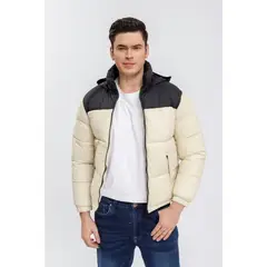 LIKE SHOP - Chaqueta Corta Viento Impermeable Hombre Forro Interior Piel 0005