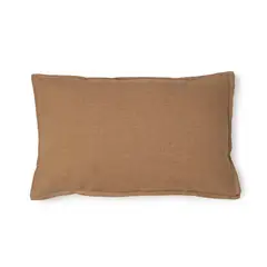 ESTAMPA - FUNDA ALMOHADON LINO CAMEL 70X50